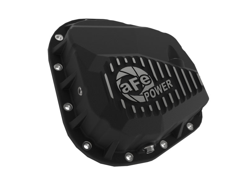 aFe Pro Series Rear Differential Cover Black w/ Machined Fins | Ford F-150 (97-23) (46-71320B)