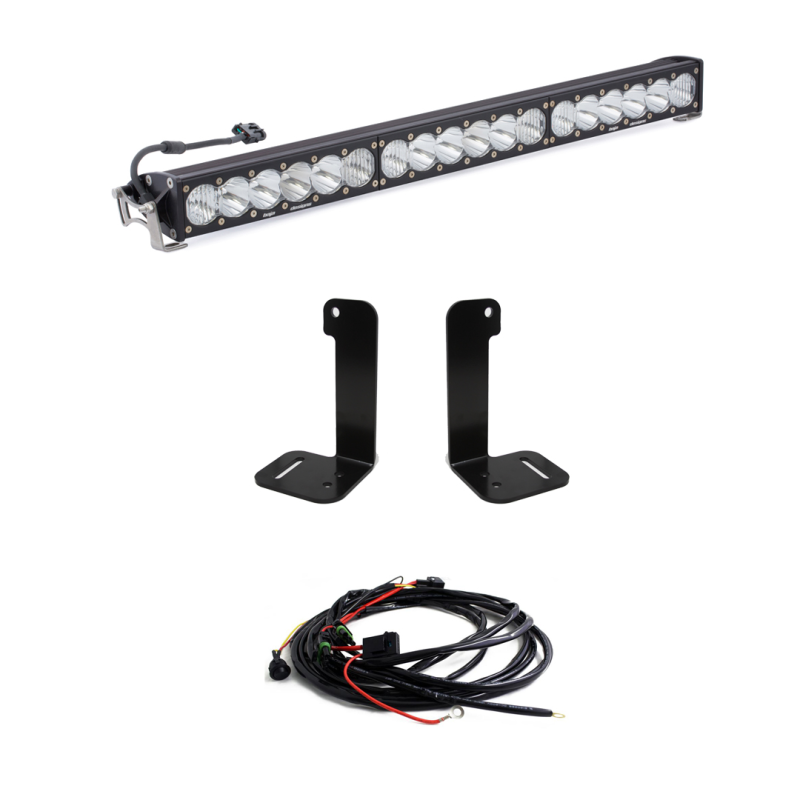 Baja Designs OnX6+ 30in Bumper LED Light Bar Kit: Jeep Gladiator (20-24) / Wrangler (18-24)
