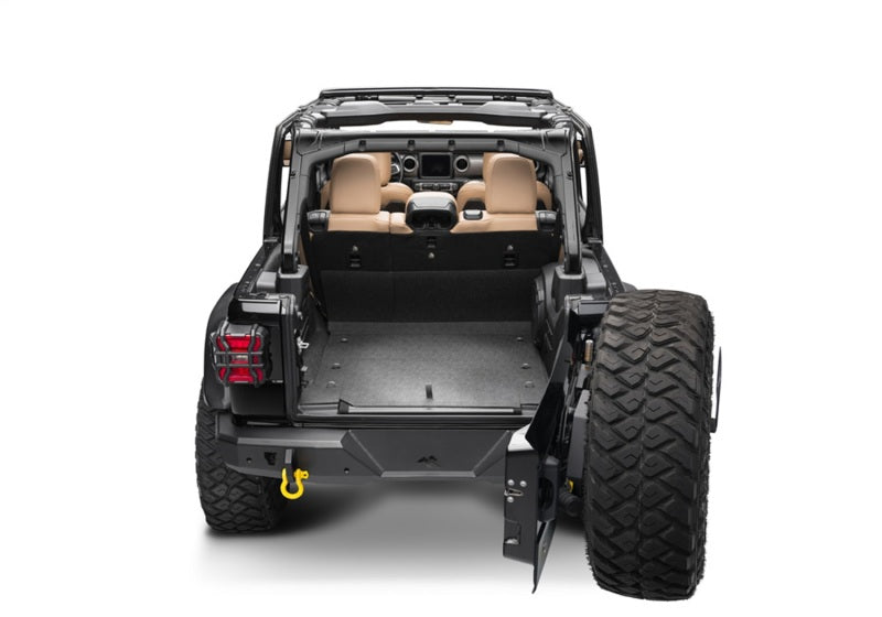 BedRug Front Floor BedTred Kit: Jeep Wrangler (18-24)