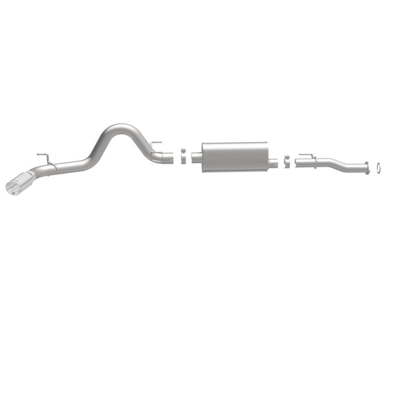 MagnaFlow Cat-Back | Toyota Tacoma 3.5L V6 (16-23) SS 3in Single Pass Side Exit Rear 4in Tip (19291)