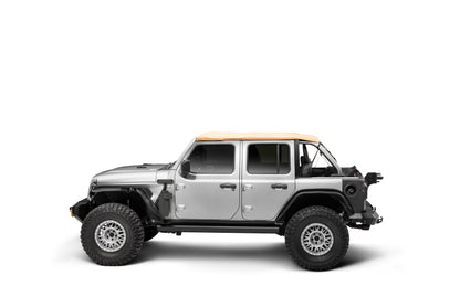 Go Rhino Front Fender Jack Mount (FRONT): Jeep Wrangler / Gladiator (07-26) - Textured Black