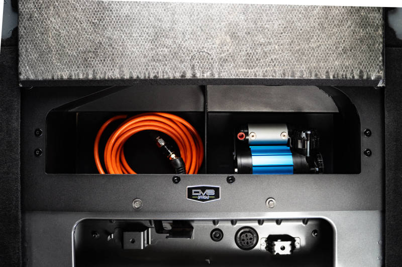 DV8 Offroad Air Compressor Mount & Storage Box | Ford Bronco (21-26) (CMBR-01)