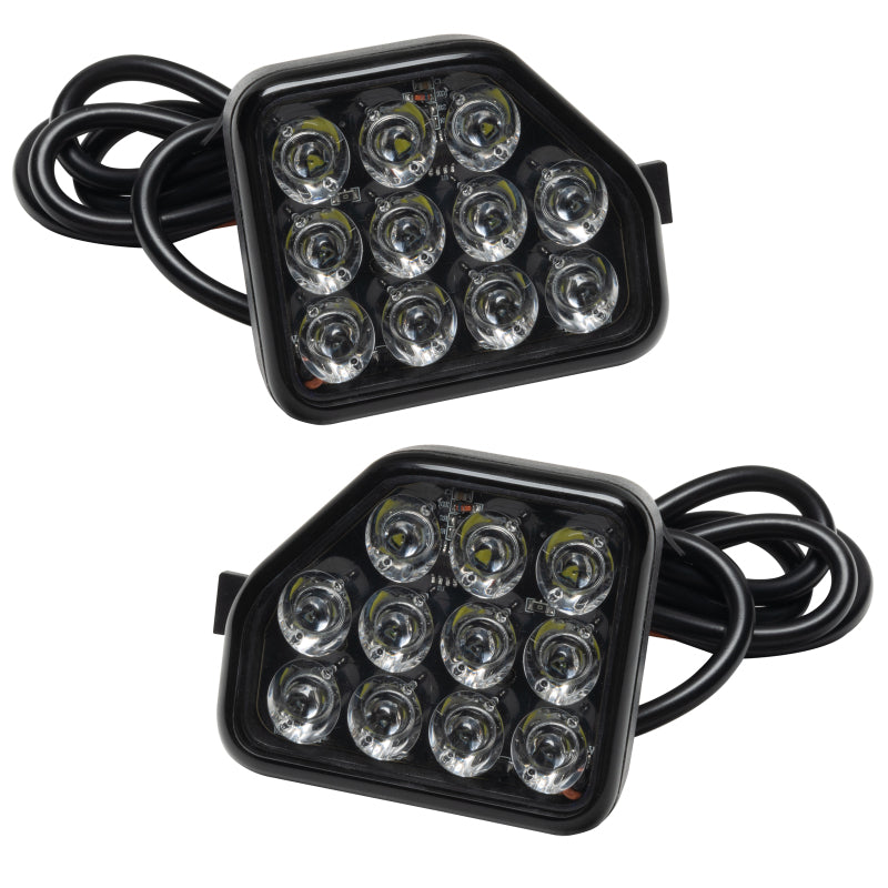 Oracle Lighting Rear Bumper LED Reverse Lights: Jeep Wrangler 2018-2024