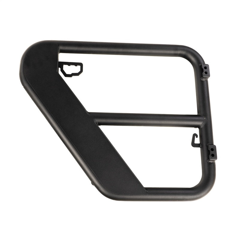 Rugged Ridge Fortis Rear Tube Doors (REAR): Jeep Wrangler JK / JKU (07-18) - Black