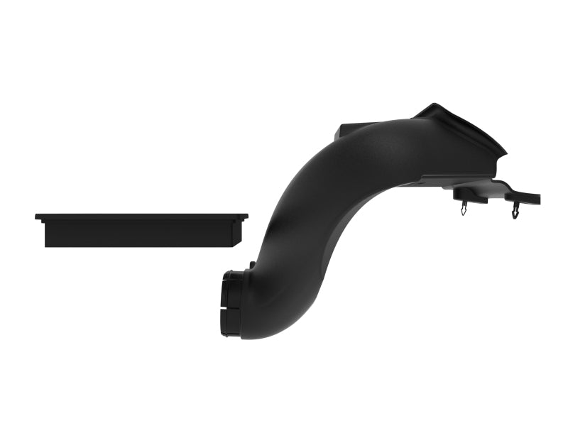 aFe POWER 21-24 Ford F-150 V6/V8 Dynamic Air Scoop w/ Pro DRY S Filter | Ford F-150 V6/V8 (21-24) (55-11001D)