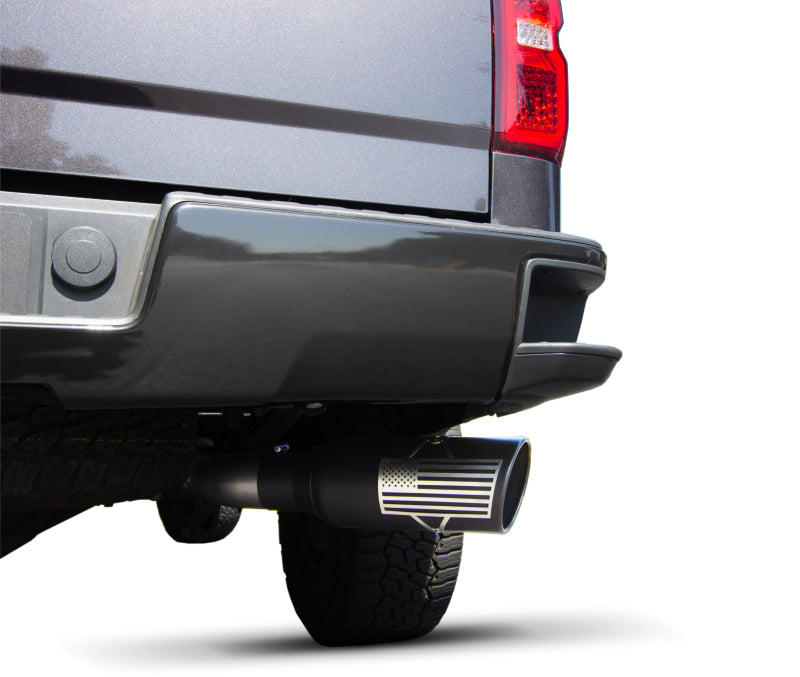 Gibson Patriot Series 4in Single Cat-Back Exhaust | Toyota Tundra Limited (07-18) (70-0004)