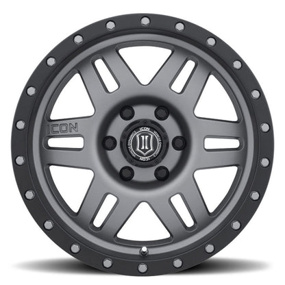 ICON 6x5.5 25mm Offset 17x8.5 Wheel | Ford Ranger / Ford Bronco (19-26) (1417858357TT)
