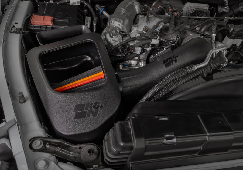 K&N 20-26 GM Heavy Duty 6.6L Diesel Cold Air Intake | Chevrolet Silverado 2500HD/3500HD (20-26) / GMC Sierra 2500HD/3500HD (20-26) (50-3119D)