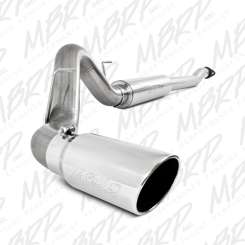 MBRP 4in Cat-Back Single Side T409 Exhaust System | Ford F-150 3.5L V6 EcoBoost (11-13) (S5248409)