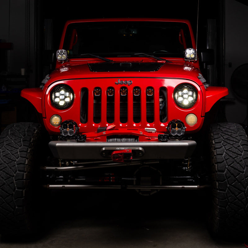 Baja Designs LP6 LED Headlight Kit: Jeep Wrangler / Grand Cherokee (07-18 / 05-10) - Amber