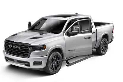 AMP Research PowerStep XL Electric Running Board (BLACK) (F&R): Ram 1500 (25-26) Gas w/ LED Lights