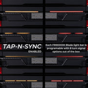 Putco 19-24 Ford Ranger 48In Direct Fit Blade Kit Equipped Tailgate Bars w/ Halogen Taillamps