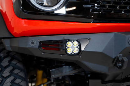 Addictive Desert Designs Bomber Front Bumper w/ Baja Designs Mounts | Ford Bronco (21-26) (F230194120103)