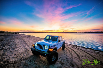 Oracle Lighting Bi-LED Projector Headlights: Jeep Wrangler (18-24) / Gladiator (20-24)