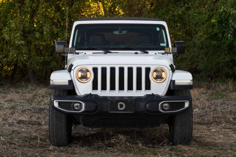 Diode Dynamics Elite Max LED Headlights: Jeep Wrangler JL / Gladiator JT 2018-26
