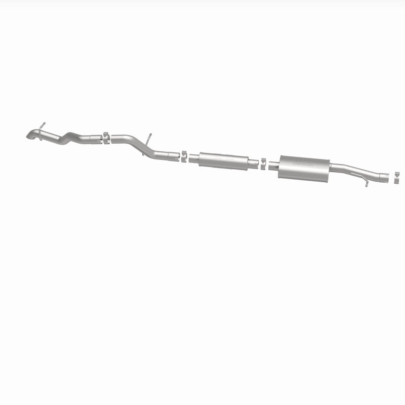 Magnaflow Overland Series Cat-Back Exhaust (REAR): Jeep Wrangler Unlimited JK 2012-2018 3.6L