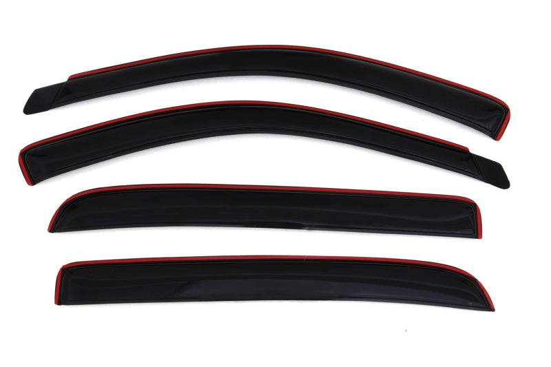 AVS Ventvisor In-Channel Window Deflectors (4PC, Smoke): Dodge Ram 2006 - 2009 (1500, 2500, 3500)