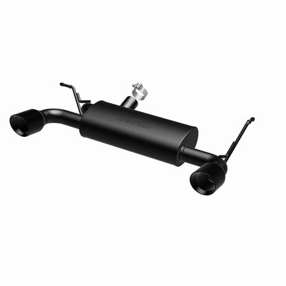 Magnaflow Street Series Axle-Back Perf Exhaust Dual Split Exit Black Tips (REAR): Jeep Wrangler JK 2007-2018 3.6L/3.8L