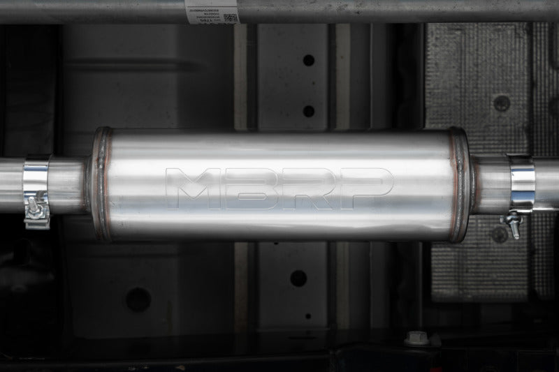 MBRP 3in Aluminized Steel Black Cat-Back Single Side Exit Exhaust | Chevrolet Colorado / GMC Canyon (23) (S5015BLK)