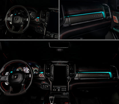 Oracle Lighting Complete Interior Ambient Lighting ColorSHIFT RGB Conversion Kit: Ram 1500 2019-2024