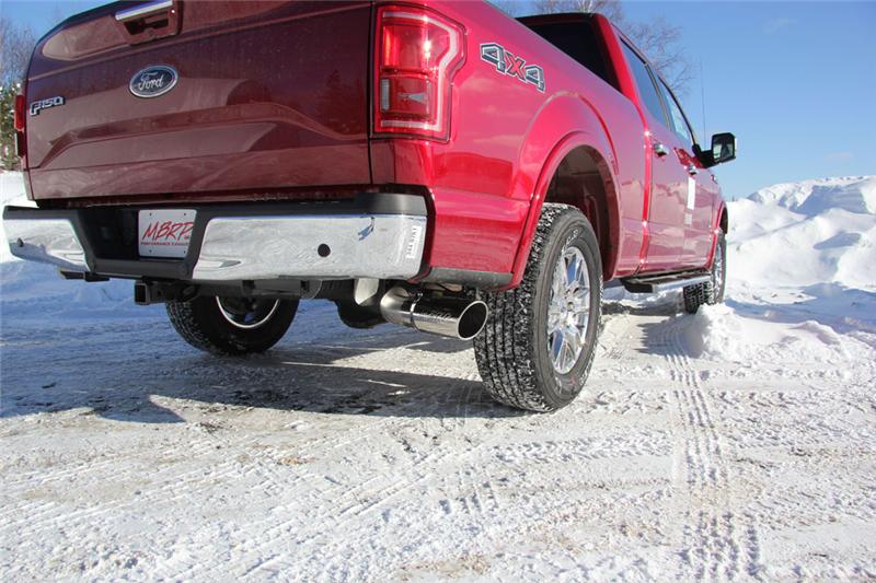 MBRP 4in Cat-Back Single Side T409 Exhaust System | Ford F-150 2.7L / 3.5L EcoBoost (15) (S5259409)