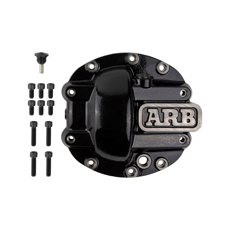ARB Black Diff Cover D30: Jeep Grand Cherokee (93-04) / Wrangler (87-17) / Wrangler JK 2018