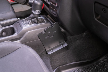 Rugged Ridge Race Radio Mount: Fits Most Jeep Wrangler / Gladiator Models (2018-2026)