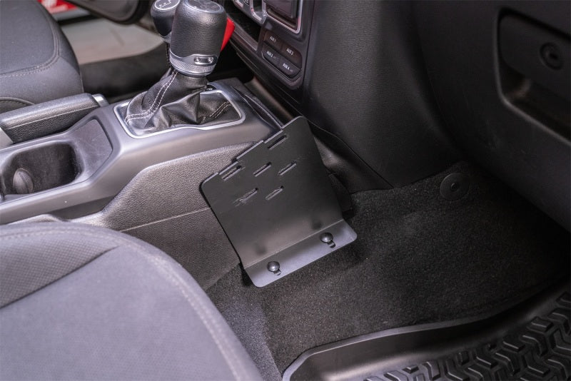 Rugged Ridge Race Radio Mount: Fits Most Jeep Wrangler / Gladiator Models (2018-2026)