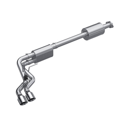 MBRP 3in Cat-Back Dual Tips T304 | Ford F-150 21+ (S5219304)