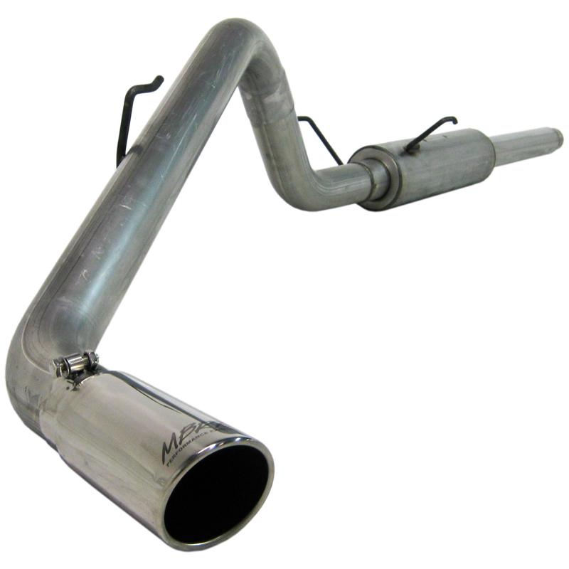 MBRP Cat-Back 3" Single Side Exhaust: Dodge Ram 2004 - 2005 5.7L Hemi (Reg or Crew Cab / Short Bed)