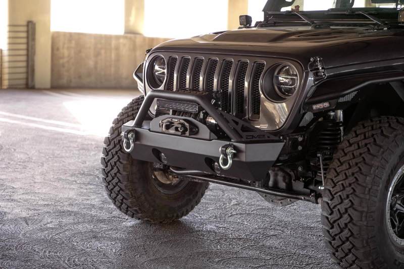 DV8 Offroad FS-15 Series Front Bumper (FRONT): Jeep Wrangler / Gladiator (2018-2026)