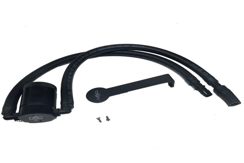 J&L Oil Separator Black Anodized (DRIVER): Jeep Wrangler JK 2012-2018 3.6L