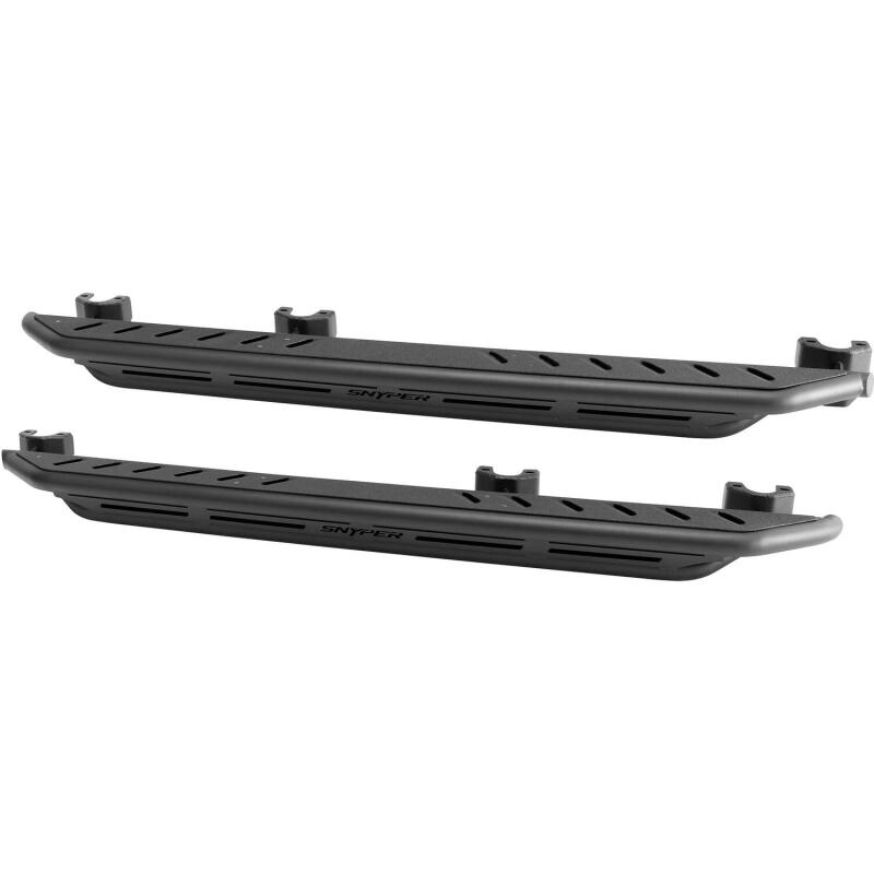 Westin Textured Black Triple Tube Rock Rail Steps: Jeep Wrangler (07-17) / Wrangler JK (18)