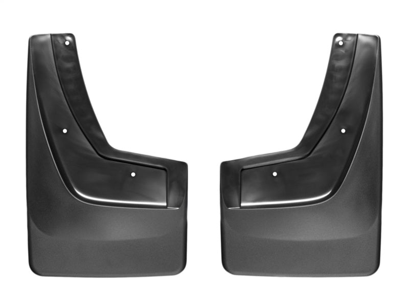 WeatherTech 14+ GMC Sierra/Sierra Denali No Drill Mudflaps | GMC Sierra 1500 (19-26) / Sierra 2500HD/3500HD (20-26) (110036)