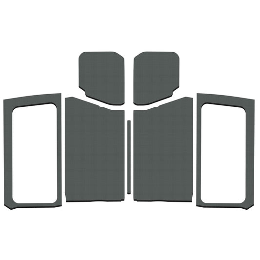 DEI Boom Mat Headliner Kit White (INTERIOR): Jeep Wrangler JL 2018-2026 2-Door
