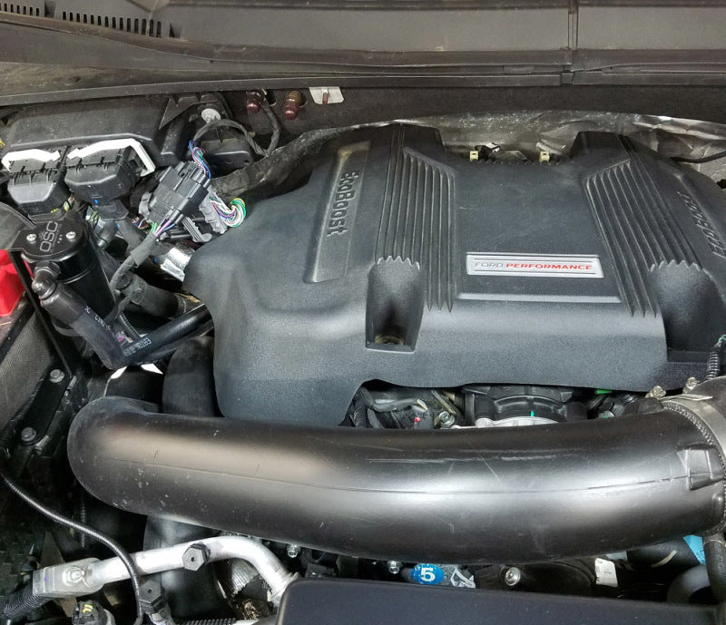 J&L 3.0 Black Anodized Passenger Side Oil Separator | Ford F-150 (13-26)