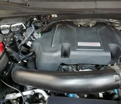 J&L 3.0 Black Anodized Passenger Side Oil Separator | Ford F-150 (13-26)