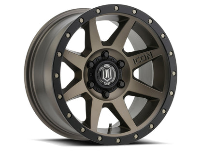 ICON Rebound 17x8.5 6x5.5 0mm Offset 4.75in BS Bronze Wheel | Ford Bronco (21-26) (1817858347BR)