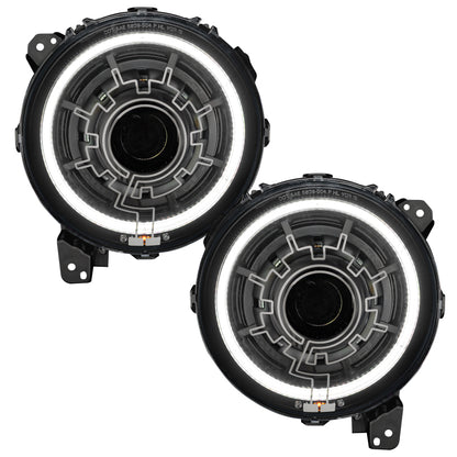 Oracle Lighting Oculus Bi-LED Projector Headlights: Jeep Wrangler (18-24) / Gladiator (20-24)
