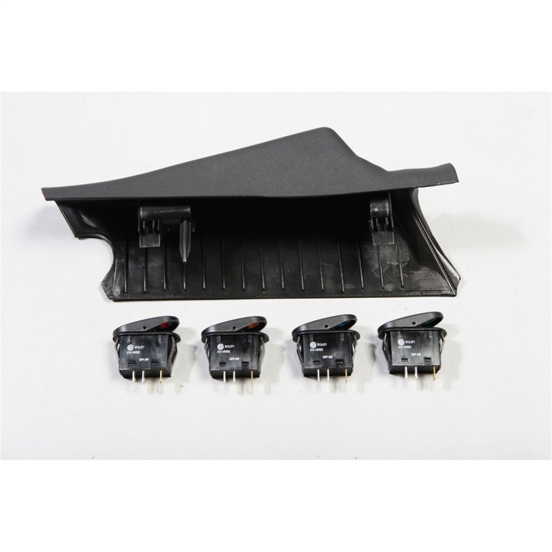 Rugged Ridge A-Pillar 4 Switch Pod Kit | Jeep Wrangler (07-25) (17235.96)