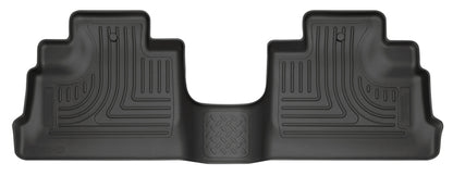 Husky Liners WeatherBeater 2nd Row Black Floor Liners | Jeep Wrangler Unlimited (11-12) (19021)