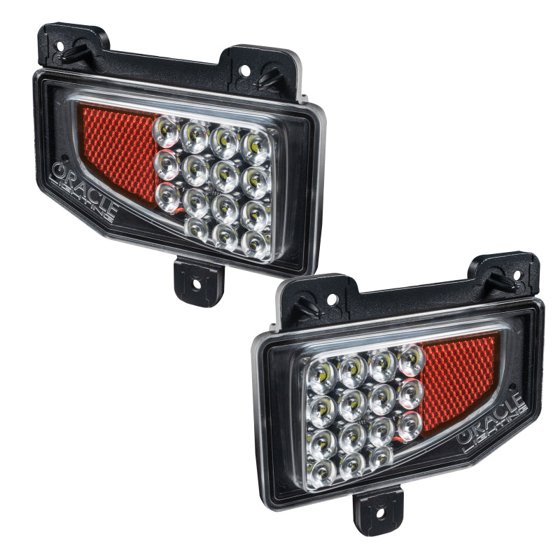 Oracle Lighting LED Reverse Lights Rear Bumper: Jeep Gladiator 2020-2024 w/ Plug and Play Harness