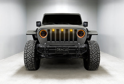 Oracle Lighting Bi-LED Projector Headlights: Jeep Wrangler (18-24) / Gladiator (20-24)