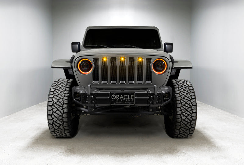 Oracle Lighting Bi-LED Projector Headlights: Jeep Wrangler (18-24) / Gladiator (20-24)