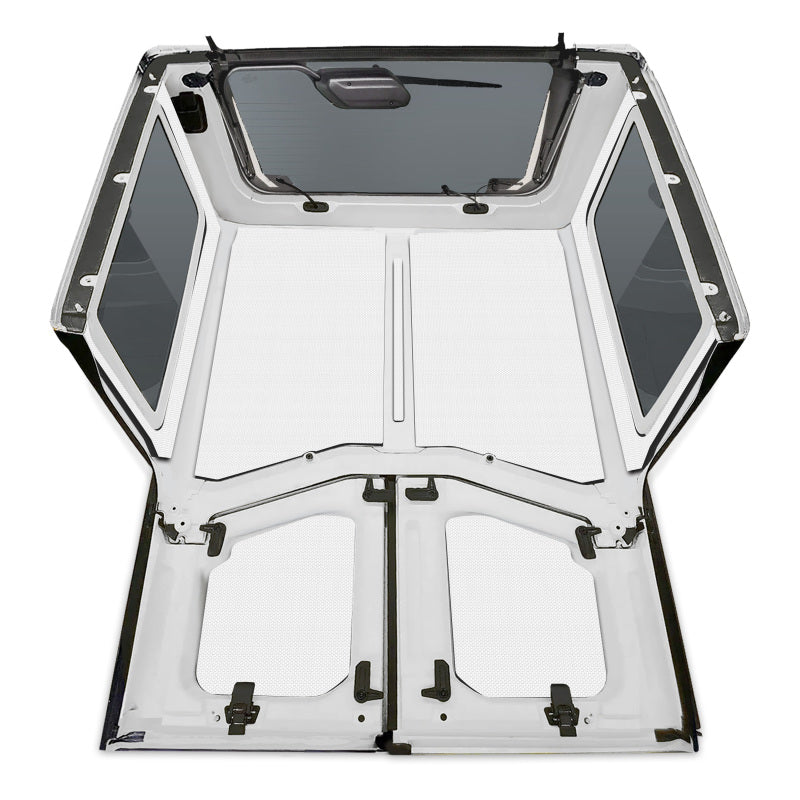 DEI Boom Mat Headliner Kit White (INTERIOR): Jeep Wrangler JL 2018-2026 2-Door