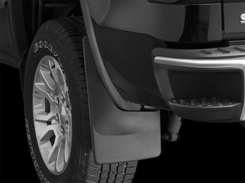 WeatherTech No-Drill MudFlaps | GMC Sierra 1500 / Sierra 2500HD / Sierra 3500HD (19-26) (120036)