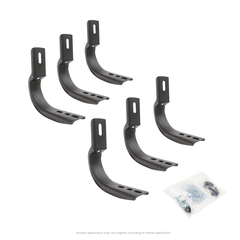 Go Rhino Brackets for OE Xtreme Cab Length SideSteps | Ford F-150 (04-14) (6841265)