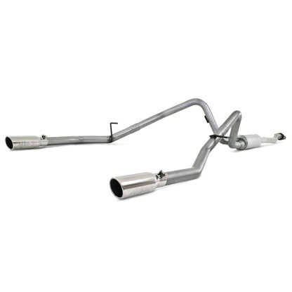 MBRP 2.5in Alum 3in D&S Dual Split Rear Exit Cat-Back | Ford F-150 V6 Ecoboost (11-12) (S5240AL)