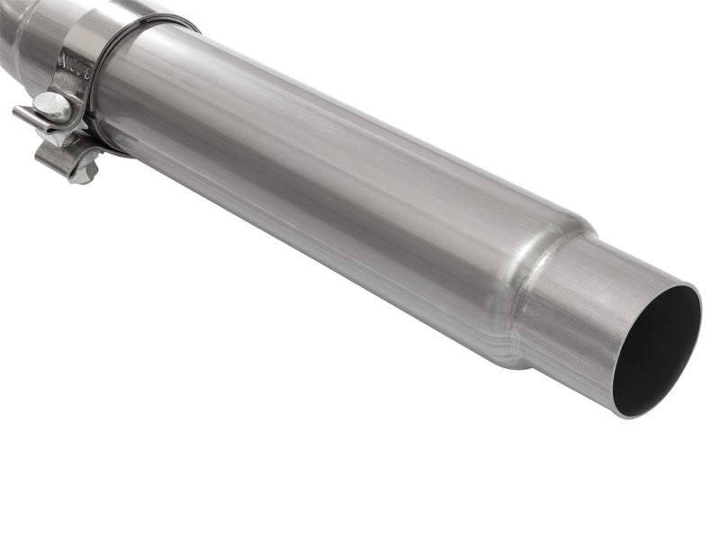 aFe 3in to 2.5in SS Cat-Back Exhaust w/ Black Tip | Ford F150 (04-08) V8 4.6/5.4L (49-43079-B)