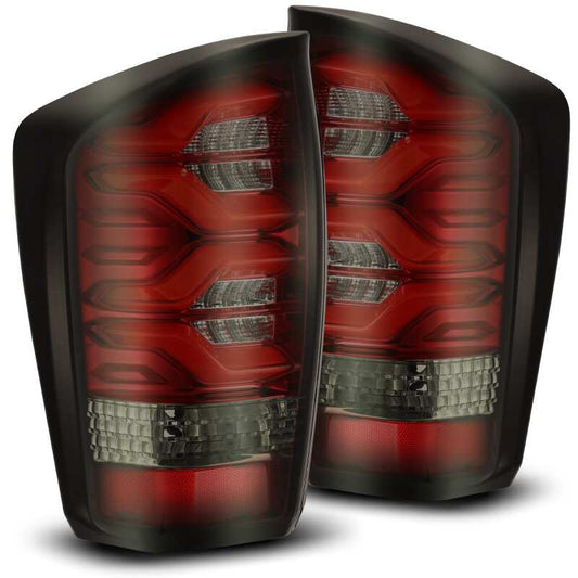 AlphaRex PRO-Series LED Tail Lights Red Smoke | Toyota Tacoma (16-23) (680020)